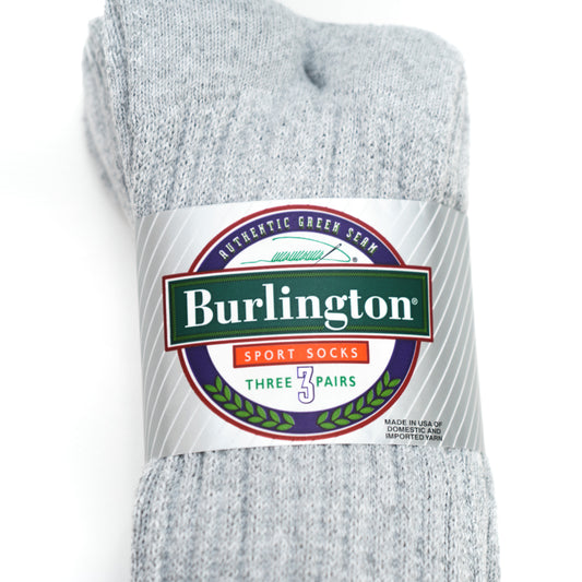 BB605 Burlington Sport Socks 3 pack - Black - close up on front product label
Burlington ,Authentic green seam, sport socks, three pairs