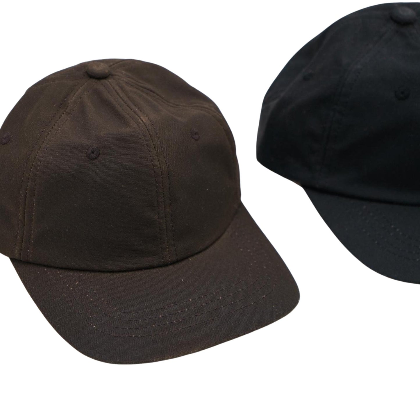 Waterproof Oilskin Cotton Baseball Cap, Adjustable Buckle, Handmade Hat