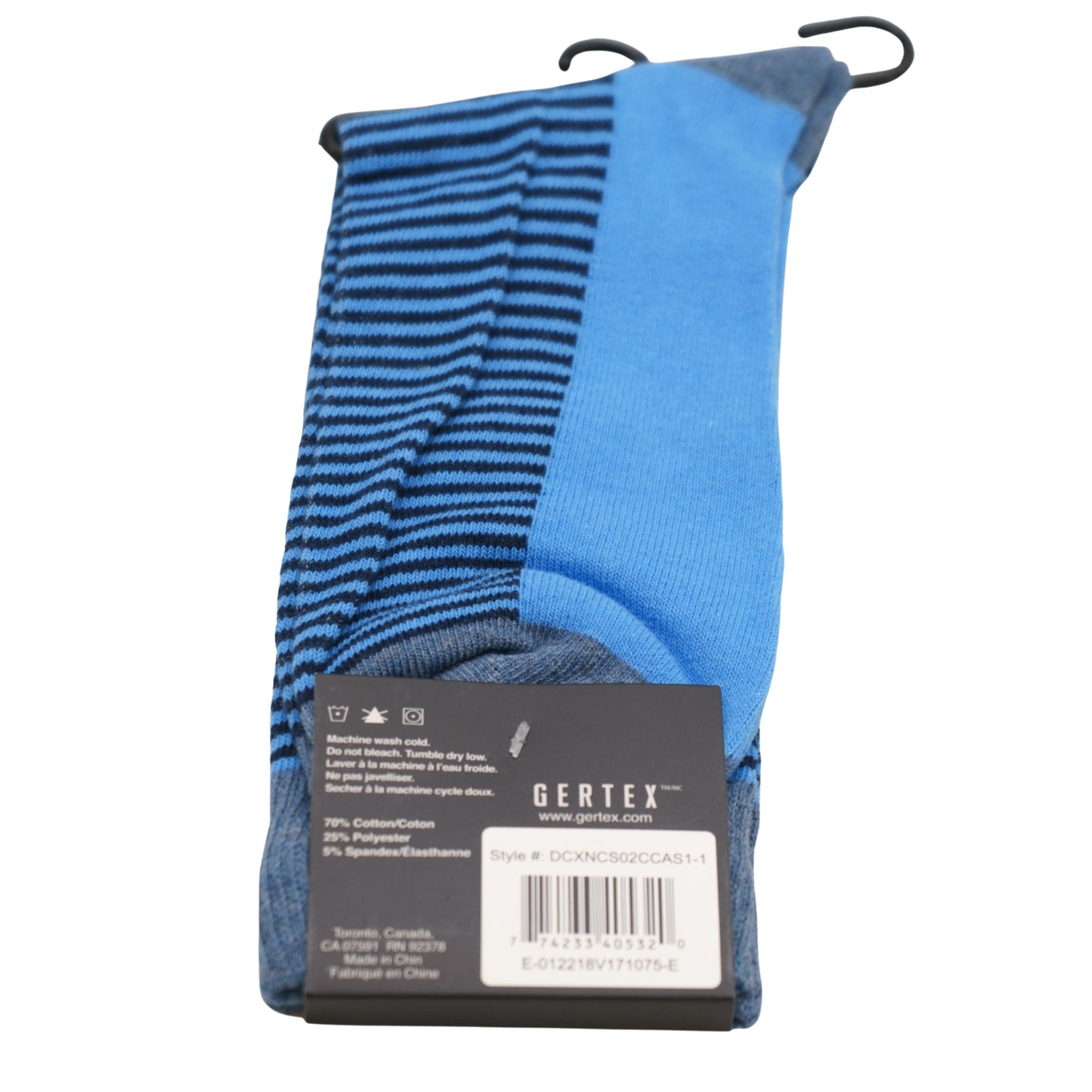 D&CO Pattern Cotton Dress Socks - 3 Pairs