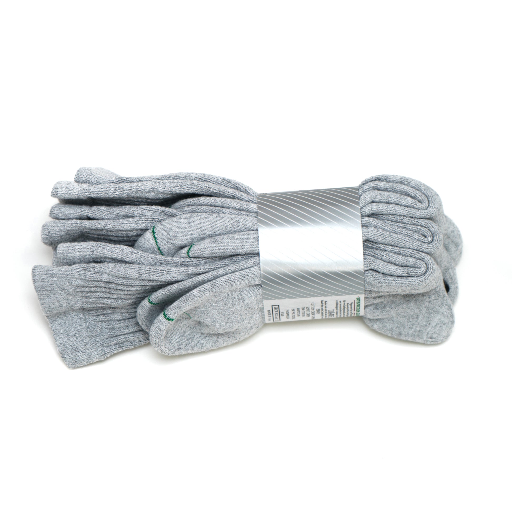 BB605 Burlington Sport Socks 3 pack - Grey. photo of packaging on it's side to show 3 pairs of socks in package.