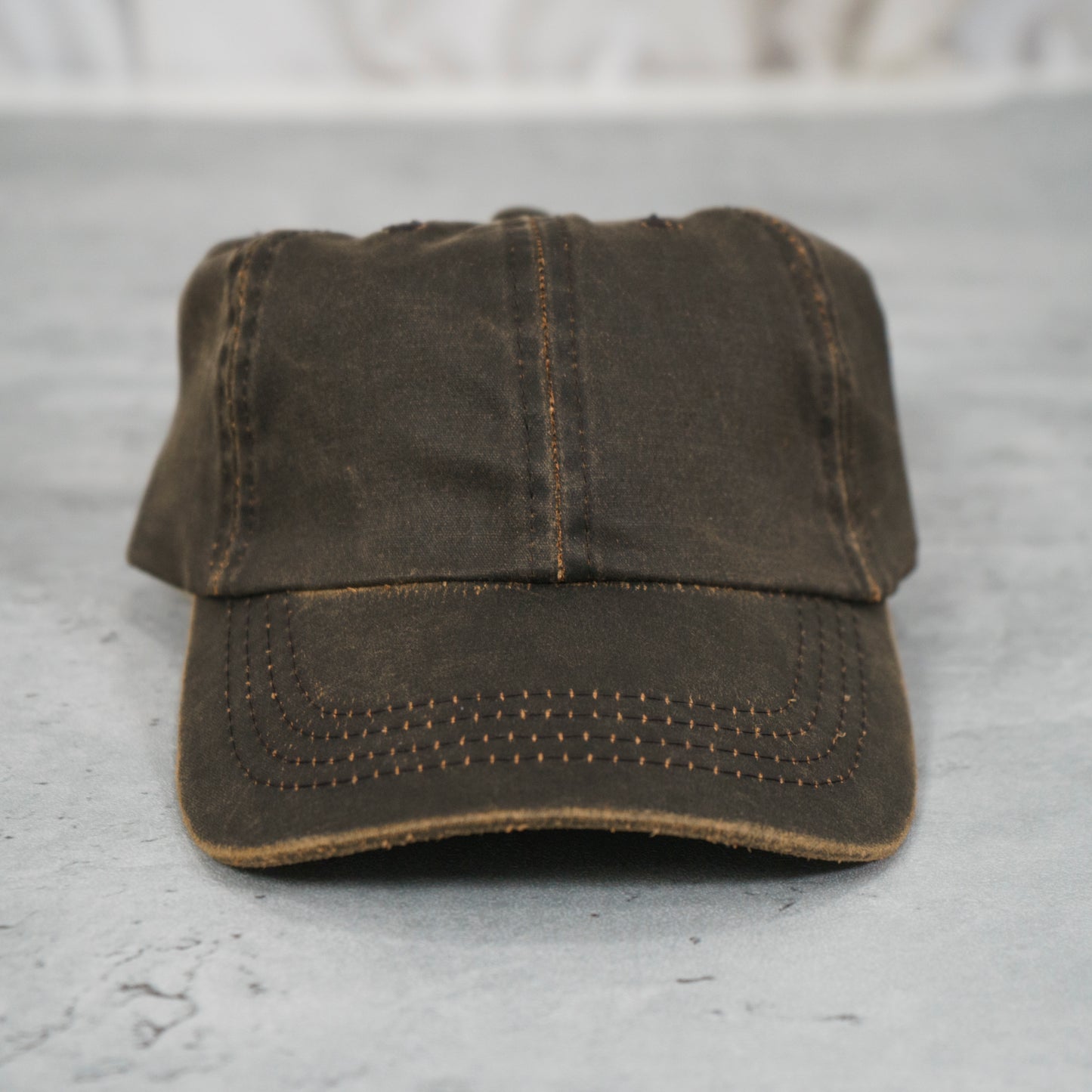 8 Seconds Weathered Dad Cap - Adjustable Buckle, Handmade, One Size, Hat