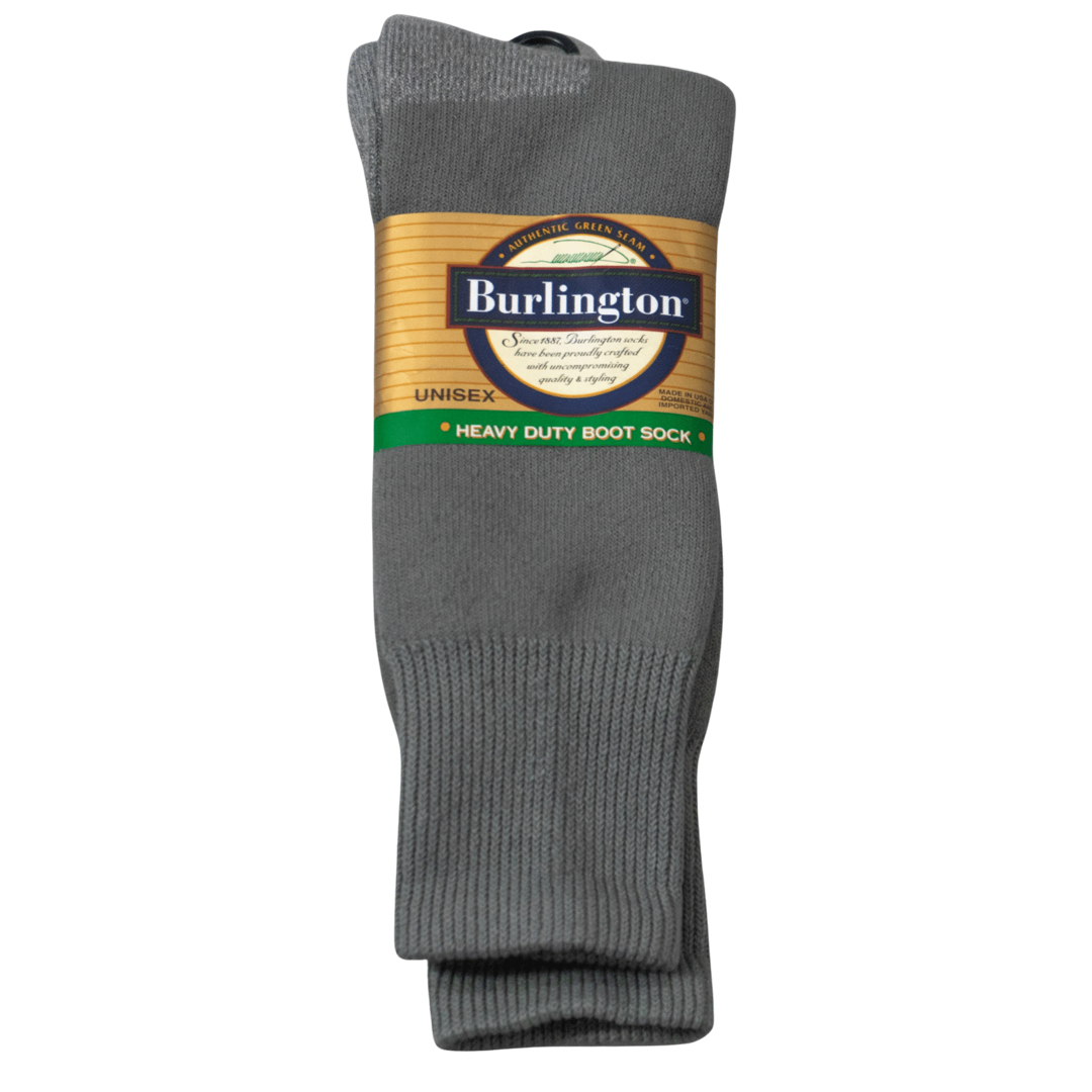 BURLINGTON® Heavy Duty Boot Sock - Cotton Crew - Unisex