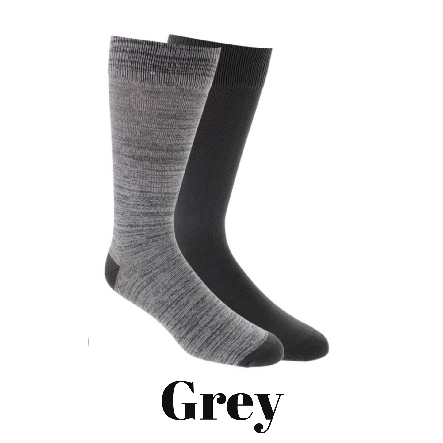 D&CO Super Soft Crew Socks - 2 PK